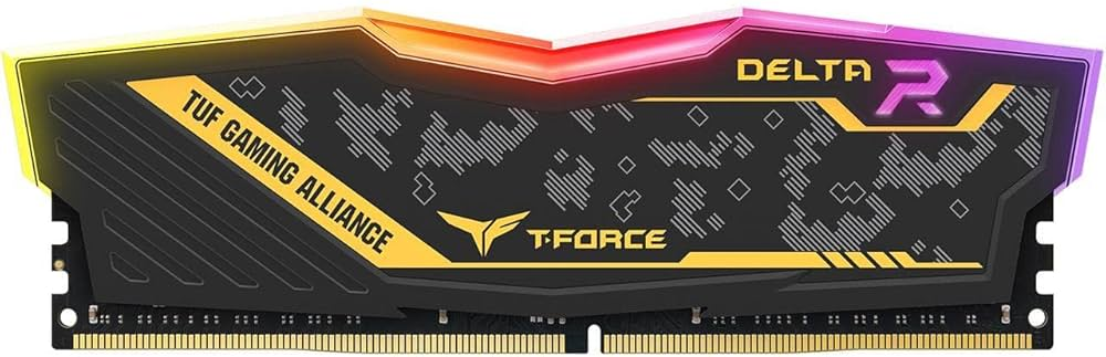 TEAMGROUP T-FORCE DELTA TUF Gaming Alliance RGB 8GB 3600HZ RAM TEAMGROUP T-FORCE DELTA TUF Gaming Alliance RGB 8GB 3600HZ RAM